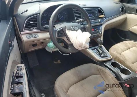 2017 Hyundai Elantra Se z USA, uszkodzony, nr VIN KMHD74LF2HU077716